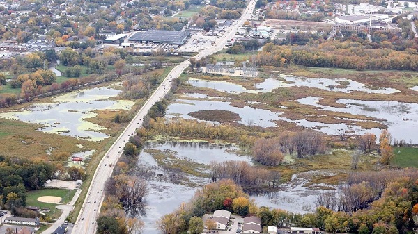 Lang Drive through the La Crosse River Marsh