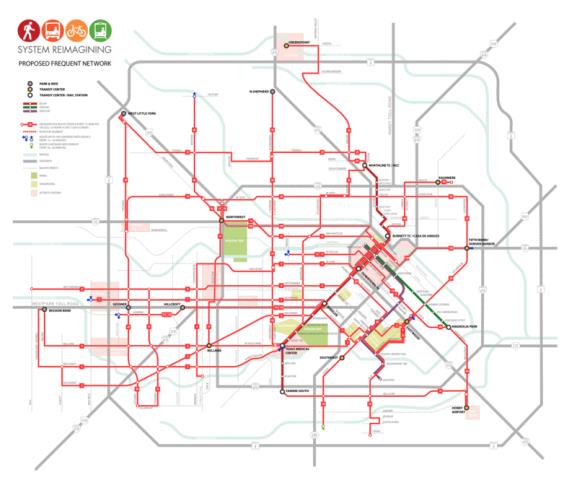 Route Redesign Map